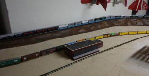 Train Layout - Church Area Embankment - 8-28-16