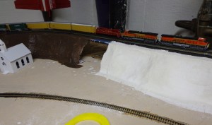 Train Layout - Church Area Tunnel - 8-28-16