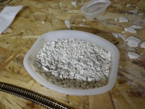 Train Layout - Plaster Rocks - 8-28-16