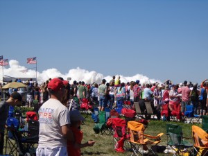 Smoke from Shockwave Jet Truck - 9-3-16