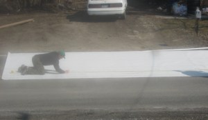 Laying Carpet Step 4