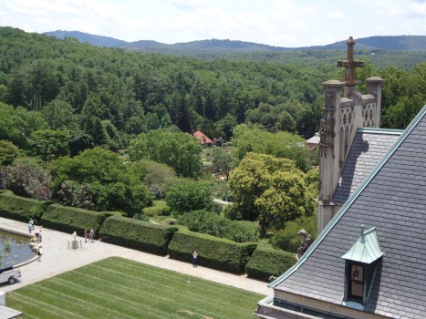 Towards the Rose Garden - Biltmore 7-6-17