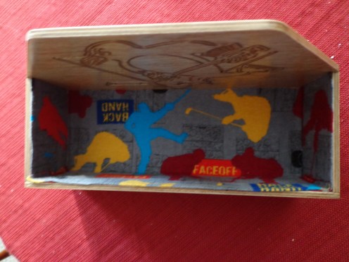 Lined Diaper Box Bottom