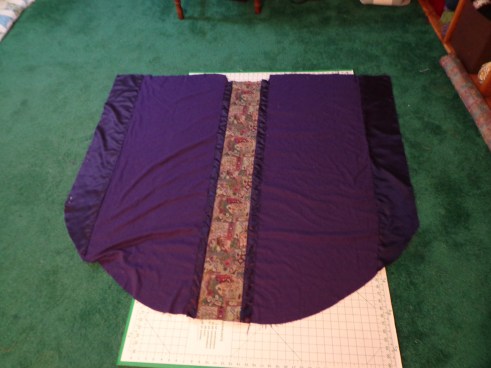 Chasuble Half Sewn