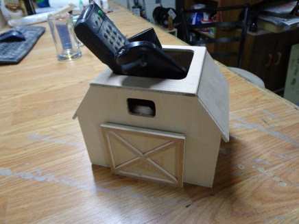 Barn Remote Control Holder 2