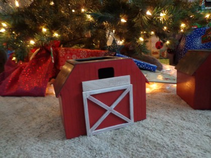 Barn Remote Holder Finished