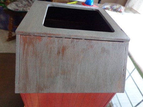 Barn Remote Holder Weathered