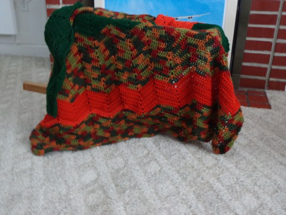 Project Linus Blanket #8 Dec 2017 - Autmn in the Pumpkin Patch