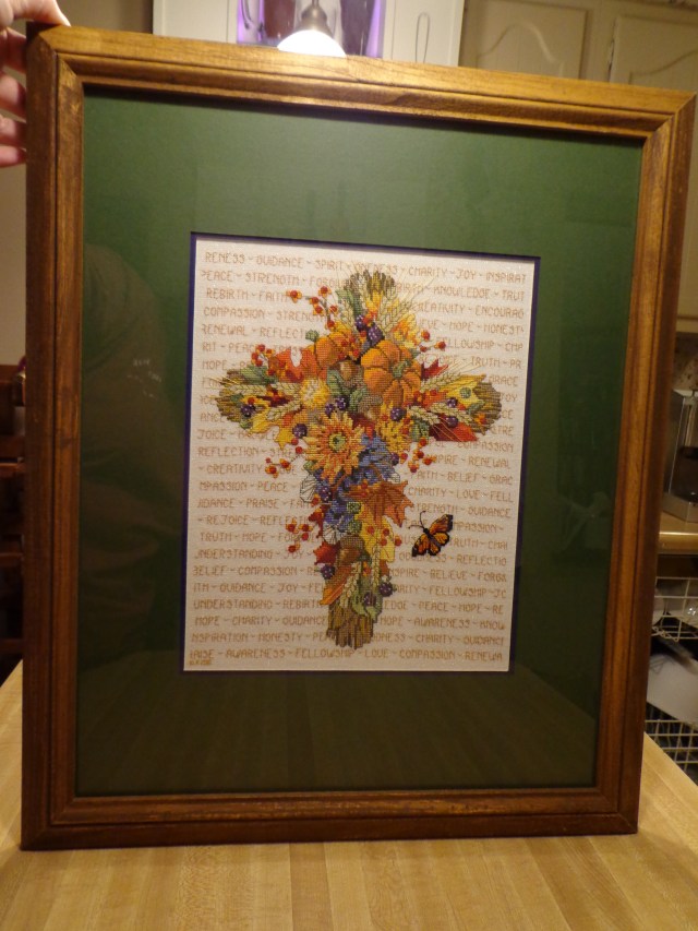 Autumn Cross Framed 2-3-18