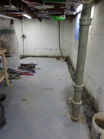 Bsmnt - Day 1 - South Wall