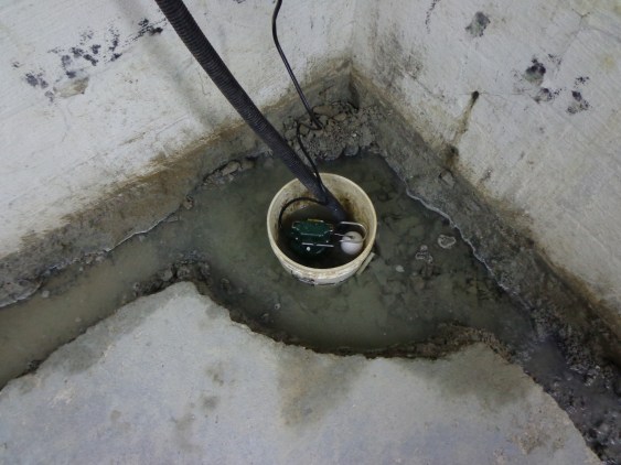 Bsmnt - Day 1 - Sump Pump