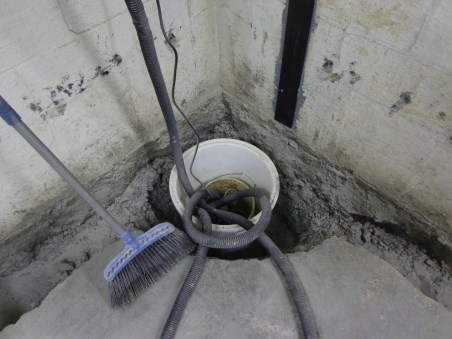 Bsmnt - Day 2 - Sump Pump