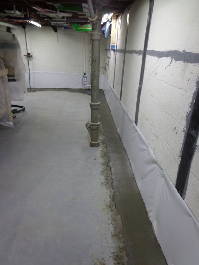 Bsmnt - Day 4 - South Wall