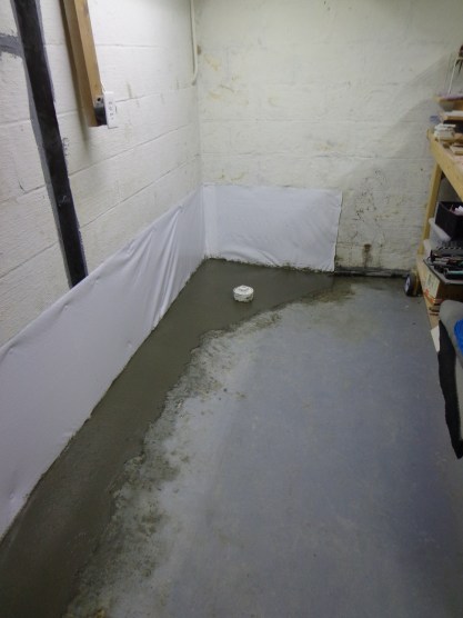 Bsmnt - Day 4 - West Wall