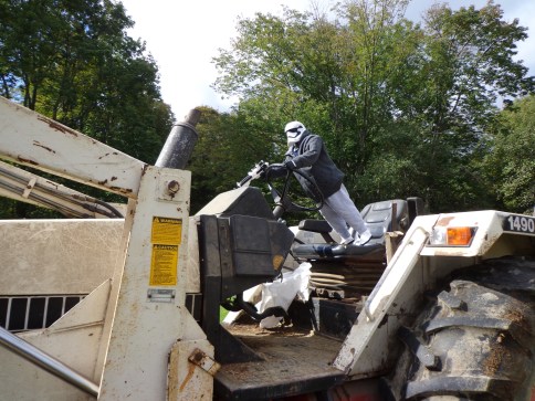 Gary Drives the Tractor