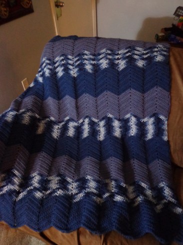 Project Linus Blanket #15 - Winter Blues