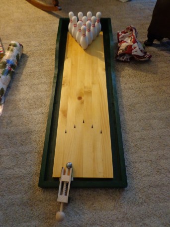 Completed Bowling Alley