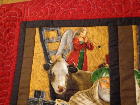 Quilted Nativity Panel