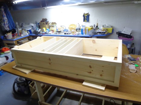 Jewelry Armoire on Bench 3-7-19