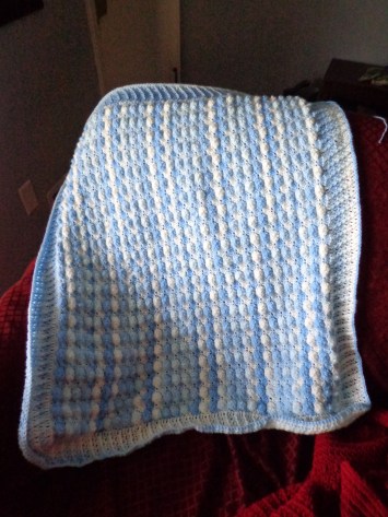 Project Linus Blanket #18 - Blueberry Ice Cream - 3-27-19