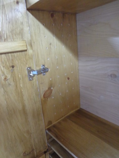Jewelry Armoire - Peg Holes