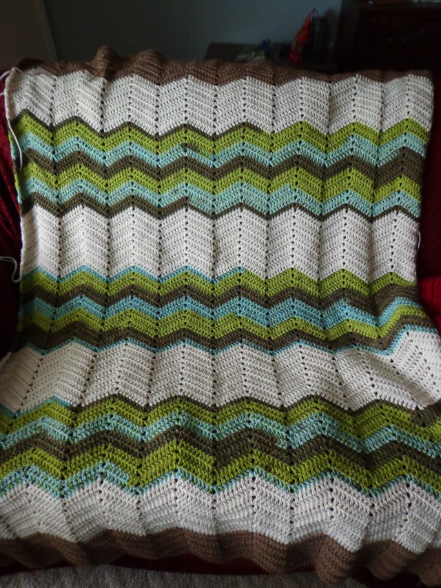 Project Linus Blanket #19 - Stripe Detail