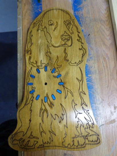 Dog Clock 2 Finished