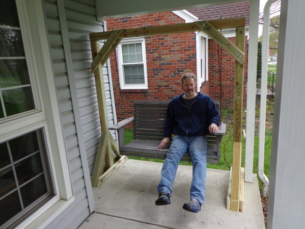 Porch Swing Frame 5