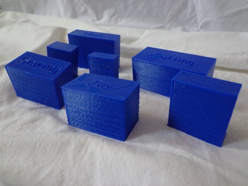 3D Printed Sewing Room Furniture