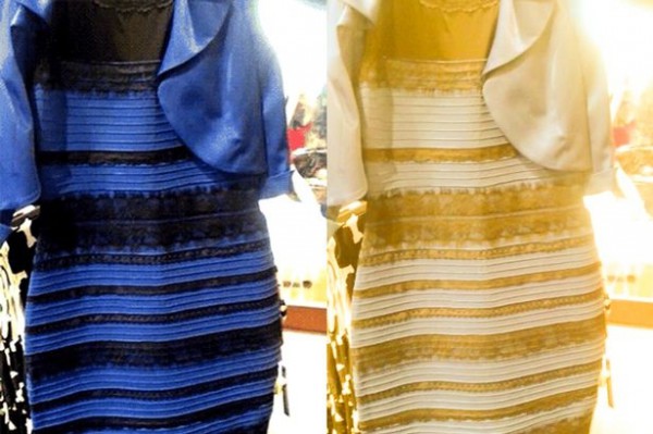 Blue-Black or White-Gold Dress