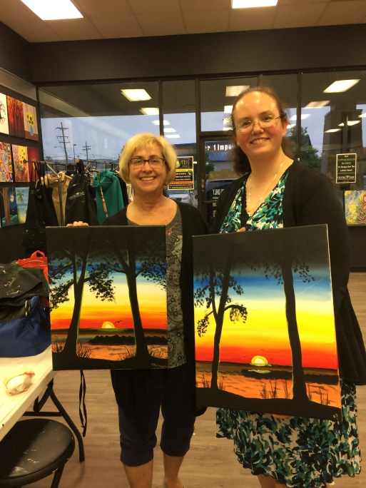 C-C Patty and Kerry Paintings