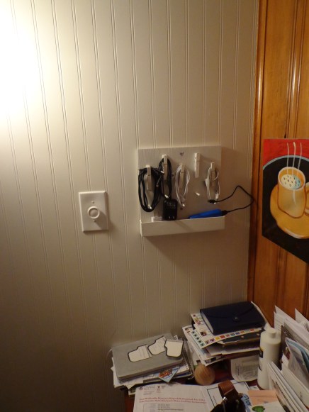 Cord Organizer Installed