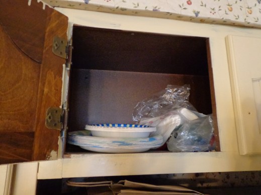 Paper Plate Cupboard