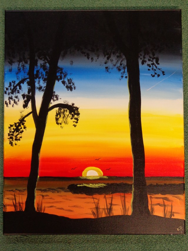 Sunset Painting 6-20-19