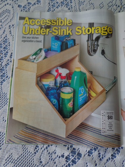09 2019 Wood Magazine Under-sink Caddy