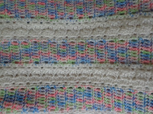 Babe-Crochet Blanket Detail