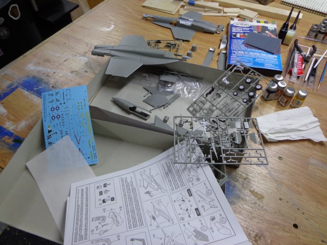 F-18 Hornet Kit Assembly