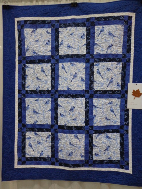 2019 Quilt Show Blue Jay Quilt