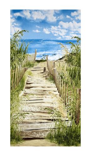 Beach Fabric Panel