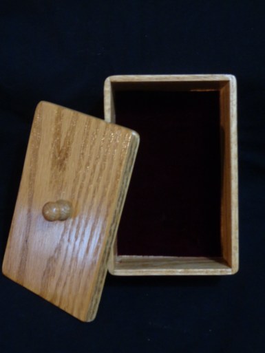 Pew Wood Box Lined 10-12-19