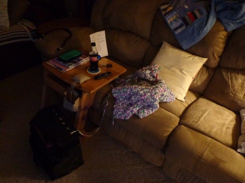 Adjustable Tray in Place