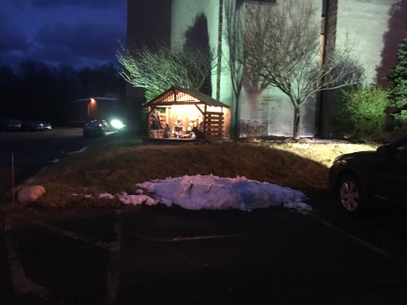 Jesus Shed Installed
