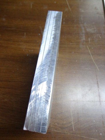 Aluminum Plates Stuck Together