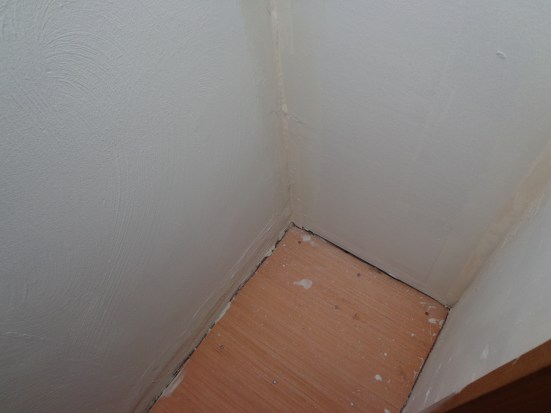 Bathroom Closet Mudded 2 1-25-20