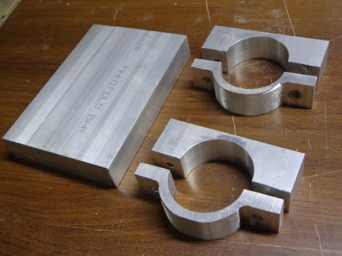 Machined CNC Router Holder