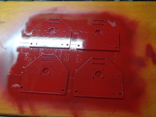 CNC Router Painted Corners 2-2-20