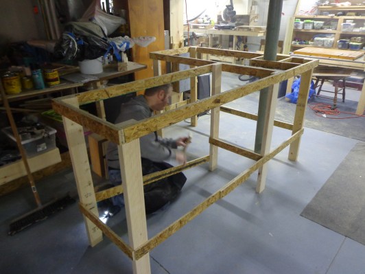 2020Layout Benchwork 3-7-20