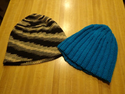 Crochet Hat #2 &amp; #1