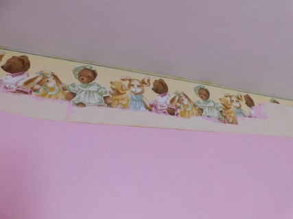 Pink Room - Bear Border 3-14-20