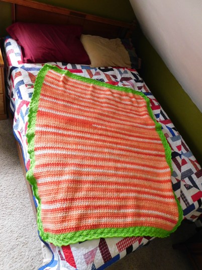 Project Linus Blanket #30 3-25-20 - Carrot